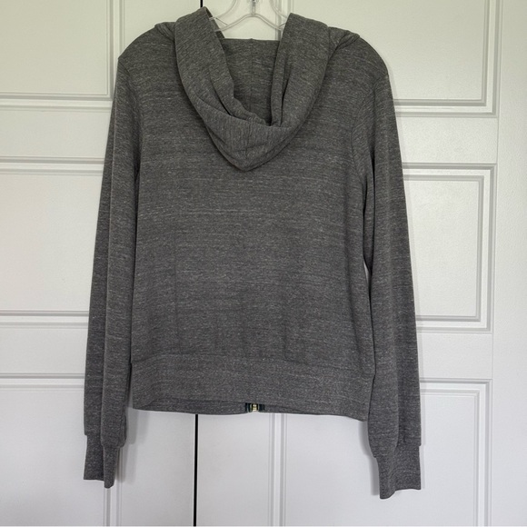 NWT aviator nation 5 stripe hoodie in heather grey - Picture 8 of 8